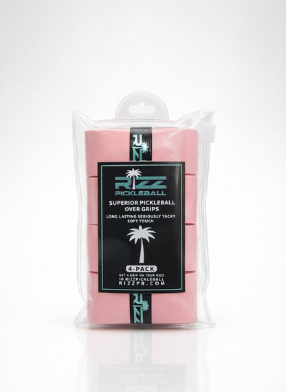 RIZZ GRIPS 4 PACK TACKY - ROSÉ RIZZ (PINK)