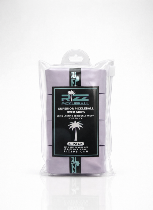 RIZZ GRIPS 4 PACK TACKY - SPRING PURPLE