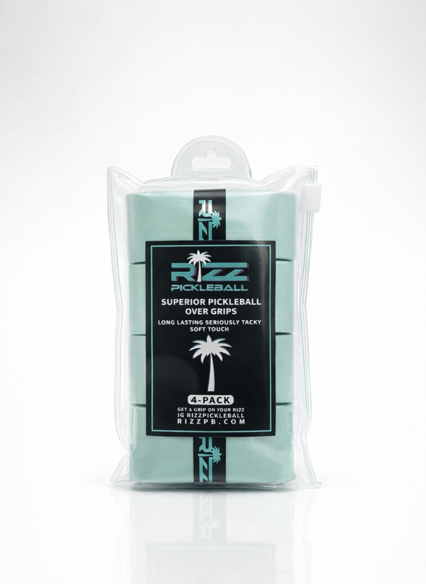 RIZZ GRIPS 4 PACK TACKY - MINT (GREEN)
