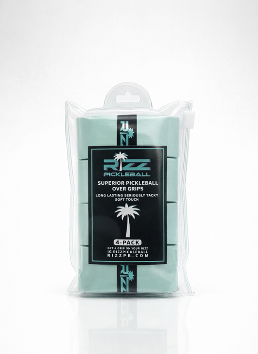 RIZZ GRIPS 4 PACK TACKY - MINT (GREEN)