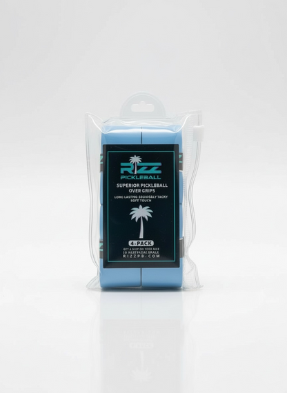 RIZZ GRIPS 4 PACK TACKY - BABY BLUE