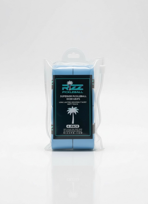 RIZZ GRIPS 4 PACK TACKY - BABY BLUE