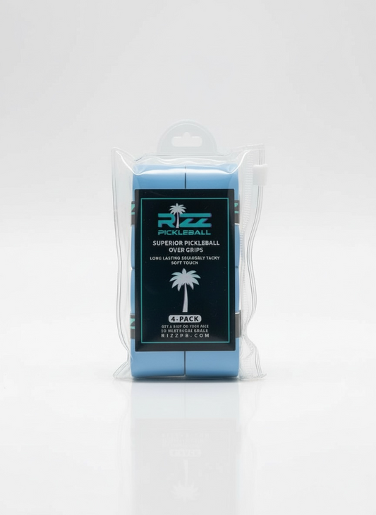 RIZZ GRIPS 4 PACK TACKY - BABY BLUE